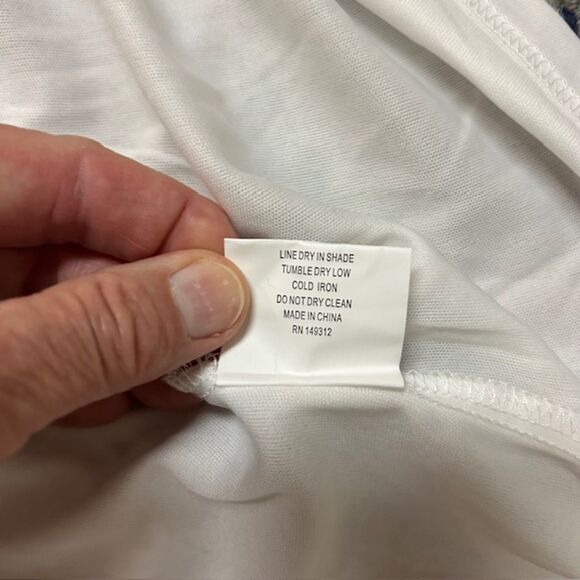 Hello Molly White Pinafore Floral Mesh Lace Open Back Mini Dress Size S - Picture 11 of 16